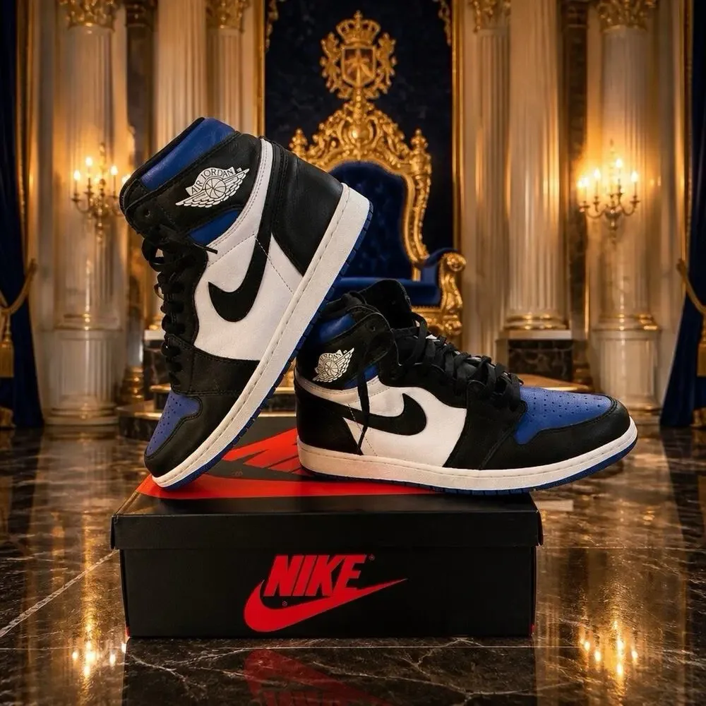 Size 14 - Jordan 1 Retro OG High Royal Toe (555088-041)